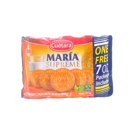 26439 - Cuetara Maria Cookies Supreme - 10/28.17 oz. - BOX: 10 Units