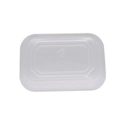 26902 - PT-2- Clear  Pet Plastic Meat Tray ( 8.20" x 5.70" 0.91" - BOX: 
