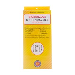 26977 - Mebendazole Display 100mg/Tabs - BOX: 