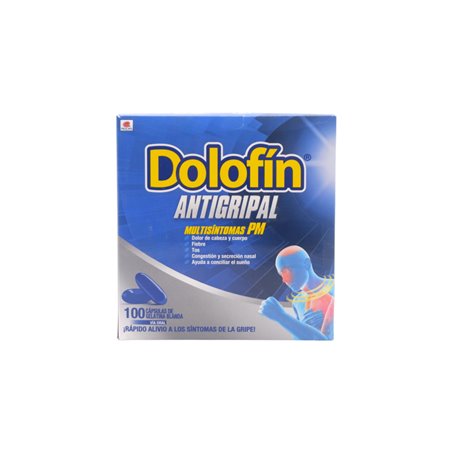 28491 - Dolofin Antigripal Multisintomas  PM 100 ct - BOX: 