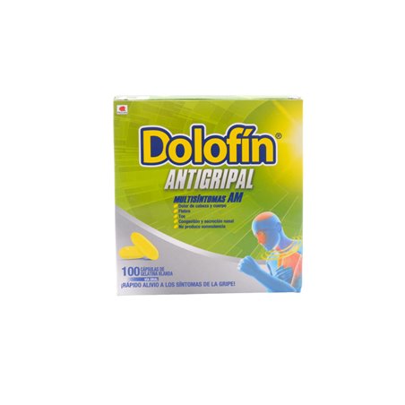 28492 - Dolofin Antigripal Multisintomas  AM 100 ct - BOX: 
