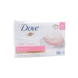 29686 - Dove Soap Pink/Rosa  - 16 Bars - BOX: 6