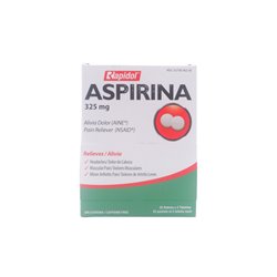 29864 - Rapidol Aspirina 325mg - 25/2pk - BOX: 12