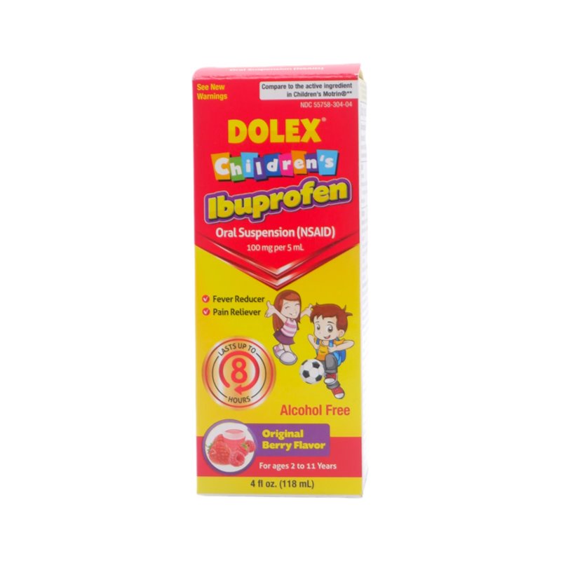 29884 - Dolex Ibuprofen Children -  4floz - BOX: 