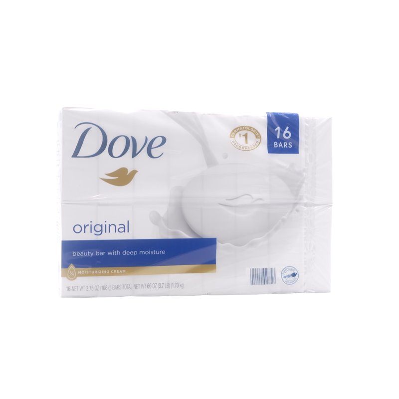29903 - Dove Soap White (Original)  - 16 Bars - BOX: 6