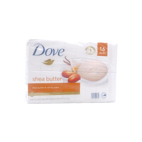 29905 - Dove Soap Shea Butter & Vanilla  - 16 Bars - BOX: 6