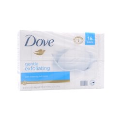 29906 - Dove Soap Exfoliating  - 16 Bars - BOX: 6