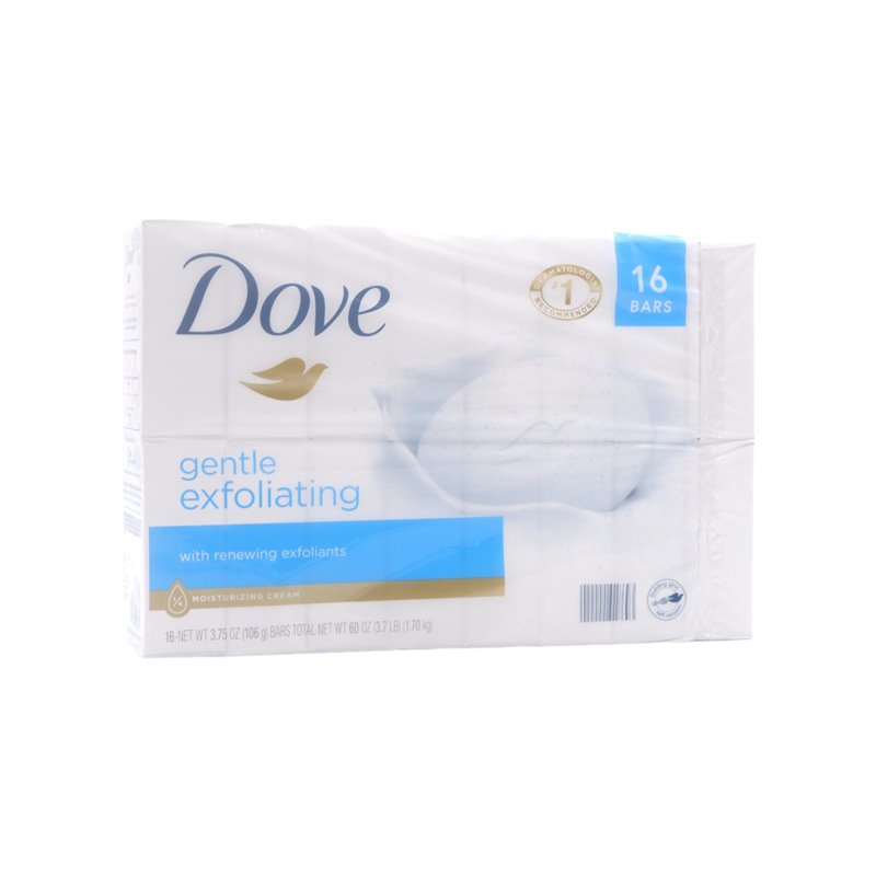 29906 - Dove Soap Exfoliating  - 16 Bars - BOX: 6