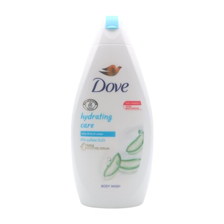 29933 - Dove Body Wash, Hydrating Care, Aloe & Birch Water - 450ml - Case Of 12 - BOX: 12