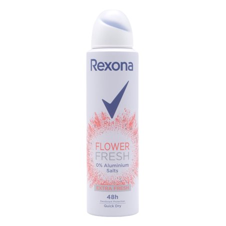 29938 - Rexona Spray Flower Fresh 150 ml - BOX: 6 Units