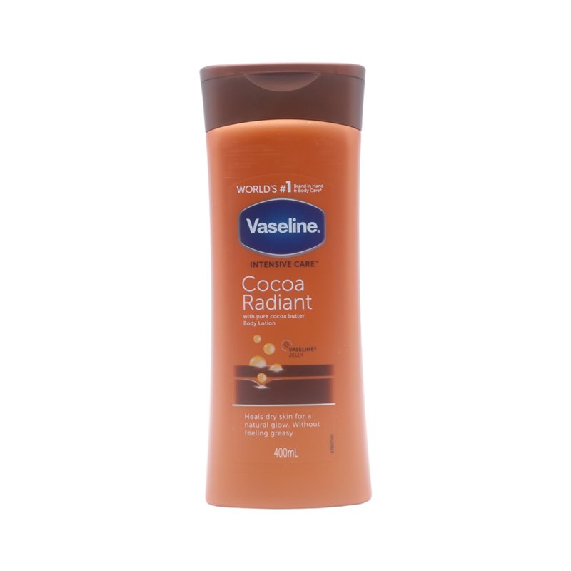 29941 - Vaseline Cream Cocoa  - 400ml - BOX: 6 Units