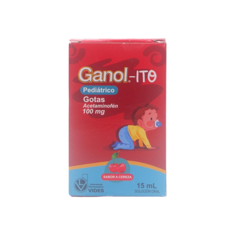 29965 - Ganol - ITO Pediatrico Gotas Acetaminofen 15 ml - BOX: 
