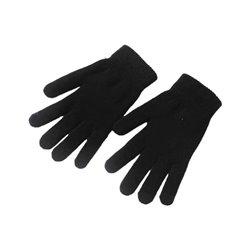 29981 - Winter Black Gloves Magic Tehrmaxx w/ Touch Asst Color Black Only - 12ct (11241) - BOX: 144