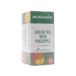 29997 - Mondaisa Tea Verde con Piña 1.05 oz - 20 bag - BOX: 6 Pkg