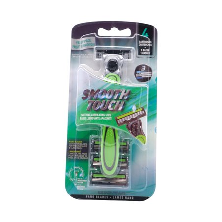 29707 - Smooth Touch Refill Cartridges - 4 Catriges Plus Razor - BOX: 