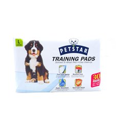 29762 - Pet Star Pet Tranning Pads  22" x 23" - 30ct - BOX: 8 Units