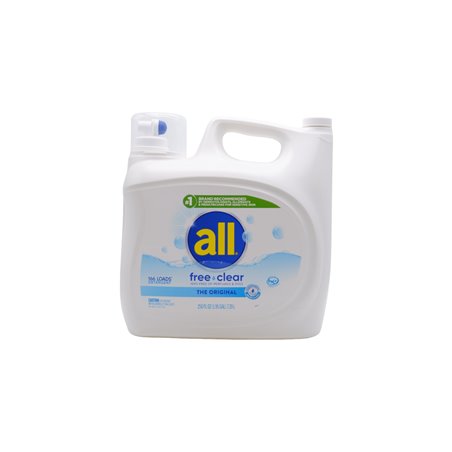 29617 - All Free Clear  Laundry Detergent. Free clear Odor Relief -  166 Loads 29617 - BOX: 2-Units