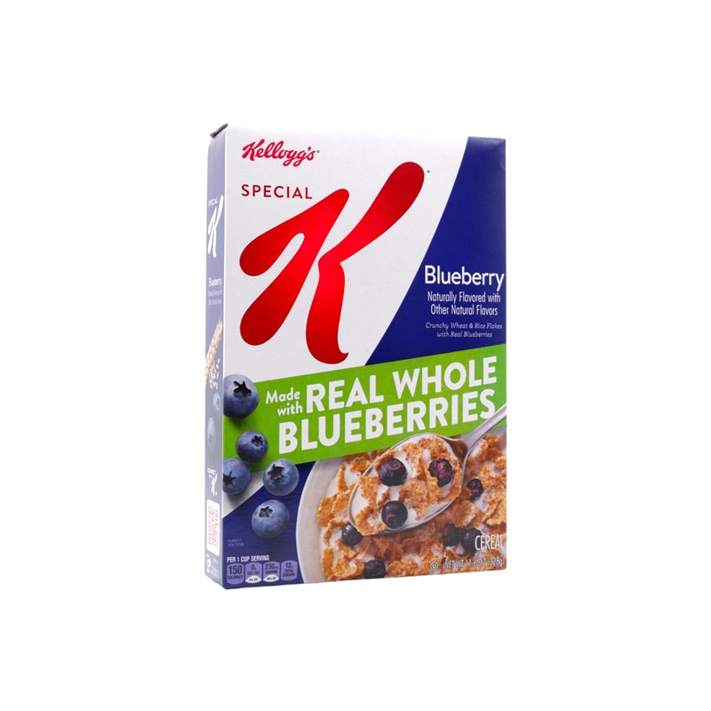 29625 - Kellogg's Corn Flakes Special BlueBerry - 11.6 oz. (Case of 10) 24296 - BOX: 10 Units