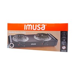 29633 - Imusa Electric Double Burner ( Estufa Electrica ) - 1750 Watts - BOX: 