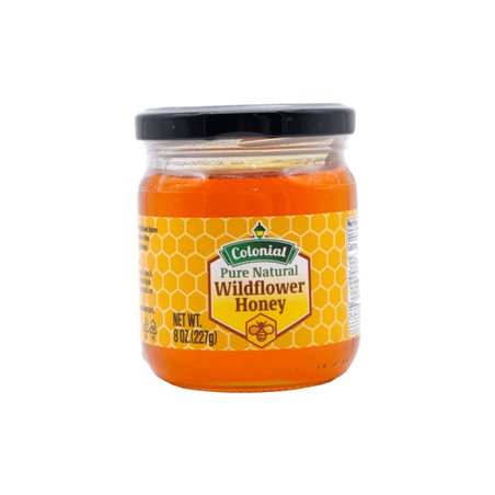 30228 - Colonial Wildflower Honey 8 oz - BOX: 12 Unit
