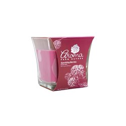 30255 - Aroma Candle Sparkling Berries,- 6/11 oz. (Case Of 6). 2487 - BOX: 6 Units