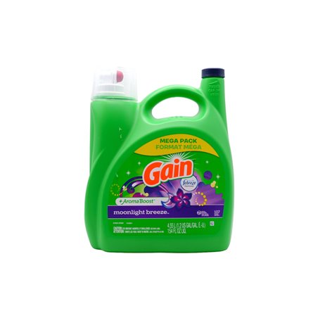 30267 - Gain Liquid Laundry Detergent, Moonlight Breeze - 154 fl. oz. (Case of 4) 77196 - BOX: 4Units
