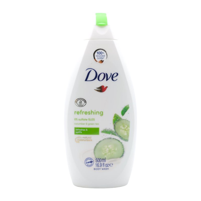 27888 - Dove Body Wash, Cucumber 16.9floz - BOX: 12