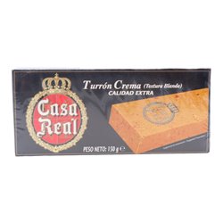27856 - Casa Real Turrón Crema ( Hard ) - 5.25 oz. - BOX: 36 Units