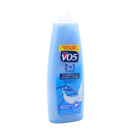 29035 - Alberto VO5 Shampoo & Conditioner Moisturizes Dry, Damaged Hair - 15 fl. oz. - BOX: 6 Units