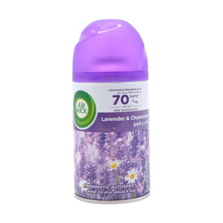 28410 - Air Wick Freshmatic Refill Lavender & Chamomile. 6/250ml. - BOX: 6 Units