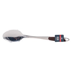 28673 - Ali Kitchen 21" Stainless Steel Pasting  Spoon W/ Wooden Handle (3218) - BOX: 
