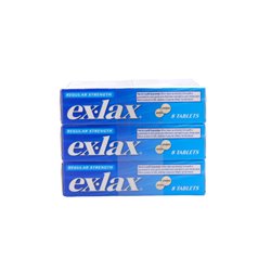 29096 - Exlax Regular Strength - 8ct/15mg - BOX: 36 Units