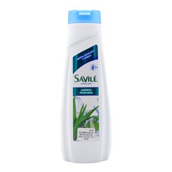 29300 - Savile Shampoo, Menta, Eucalipto & Sabila - 12/700ml - BOX: 12 Units