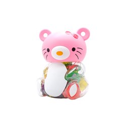 29342 - Assorted Fruit Lucky Cat Jar (Happy Time) - 6/24.83oz. - BOX: 6 Units