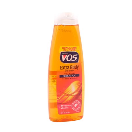 29393 - Alberto VO5 Shampoo, Extra Body Squeeze - 15 fl. oz. - BOX: 6 Units