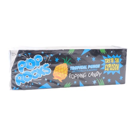 29646 - Pop Rocks Tropical Gum, Popping Candy - 24ct - BOX: 20 Pkg