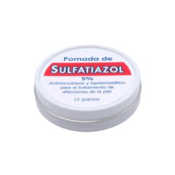25771 - Pomada De Sulfatiazol 5%  - 12g - BOX: 50