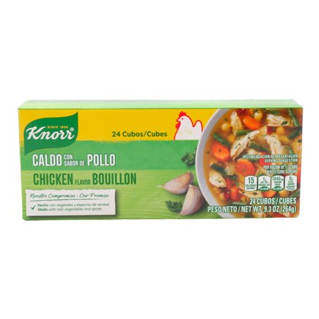 29031 - Knorr Caldo De Tomato Con Sabor a Pollo - 36/24 Cubos - BOX: 36 Pkg