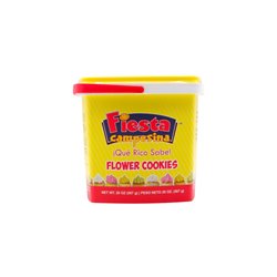 29414 - Fiesta Campesina Flower Cookies - 20 oz. (Pack Of 6) - BOX: 6