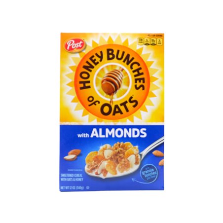 27364 - Post Honey Bunches Of Oats, W/ Almonds - 12 oz. (Case of 12) - BOX: 12