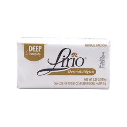 29196 - Lirio Soap, Deep Cleansing - 5.3 oz. - BOX: 50 Units