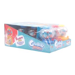 29263 - Ginger Snap. Hoop Arcade. Strawberry and Blueberry Flavor - 12 Count - BOX: 12