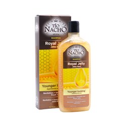 25151 - Tio Nacho Shampoo Fortalecimiento Capilar + Jalea Real Y Aloe Vera - 14.63 fl. oz. - BOX: 12 Units