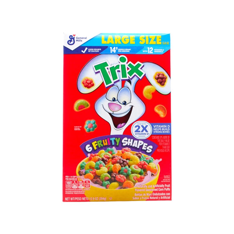 26196 - General Mills Trix Cereal - 13.9 oz. (Case of 10) 15159 - BOX: 