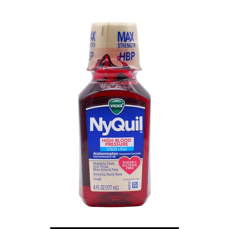 29036 - Nyquil Liquid High Blood Pressuare - 6 fl. oz. - BOX: 12