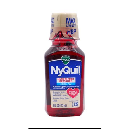 29036 - Nyquil Liquid High Blood Pressuare - 6 fl. oz. - BOX: 12