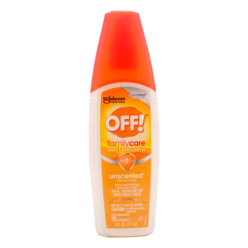 28687 - Off! Family Care Insect Repellent -  6 oz.(Case Of 12) -Unscented - BOX: 12 Units