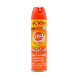 28688 - Off! Active Insect Repellent -  7.5 oz.(Case Of 12) -Sweat Resistant. 77642 - BOX: 12 Units