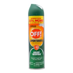 28689 - Off! Sport Men Repellent -  Deep Woods - Sweat Resistant 3. - (Case of 12) 8 oz  01603 - BOX: 12 Units
