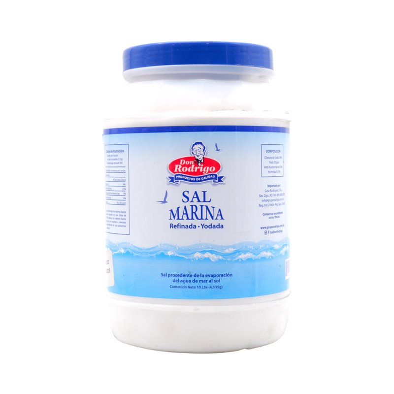 28772 - Don Rodrigo Sea Salt 10lbs. - BOX: 4